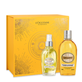 Óleo de Banho e Firmador Hidratante Amêndoa,  Óleo de Banho e Firmador Hidratante Amêndoa